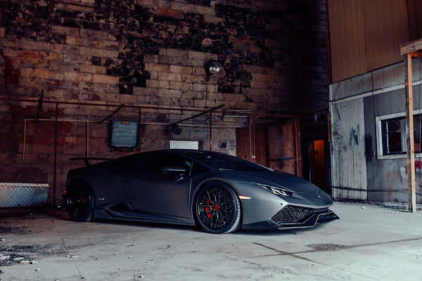 Фото дисков Strasse Wheels SV10M Deep Concave FS Другой цвет на Lamborghini Huracan