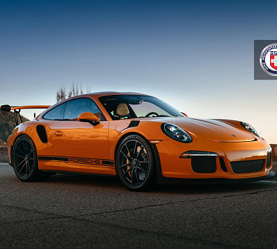 Фото дисков HRE P104 на Porsche 911 VII