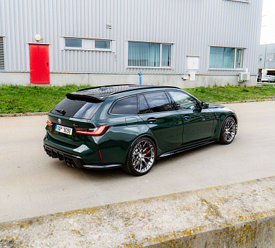 Фото дисков HRE 520M на BMW 3/M3 (G2x/G80)