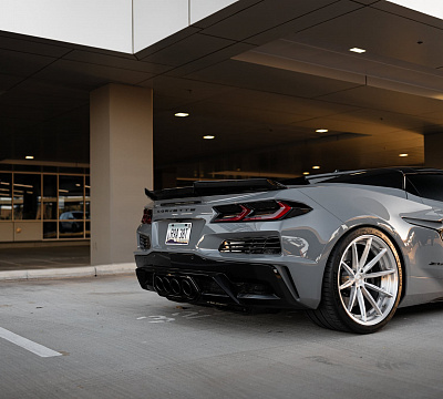 Фото дисков Brixton Forged R11-R на Chevrolet Corvette C8