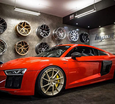 Фото дисков Anrky AN23 на Audi R8 (4S)