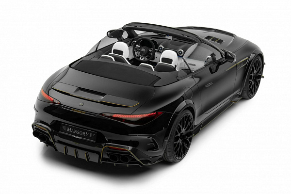 Фото дисков Mansory Y.10 Черный глянец на Mercedes-Benz SL (R232)