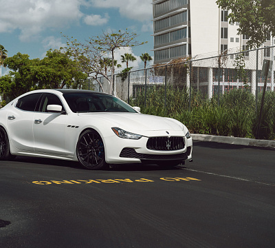 Фото дисков Vossen M-X3 на Maserati Ghibli