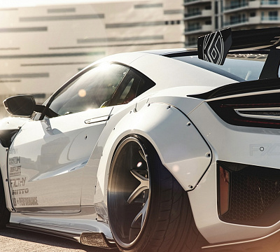 Фото дисков Savini SV67 на Acura NSX II