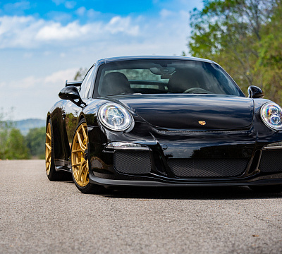 Фото дисков Vossen S21-01 на Porsche 911 VII