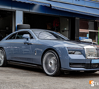 Фото дисков Vossen S17-16 на Rolls-Royce Spectre