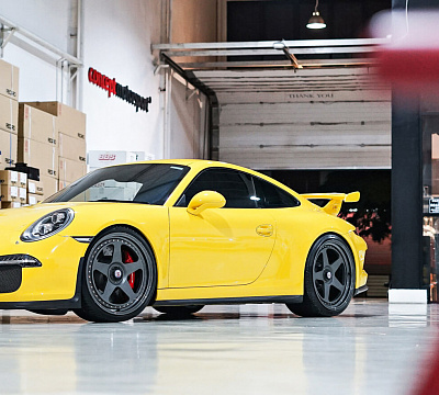 Фото дисков HRE 305 на Porsche 911 VII