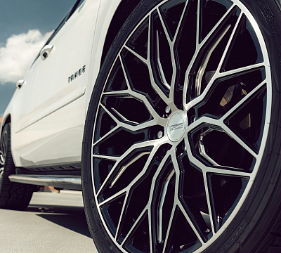 Фото дисков Vossen HF6-3 на Chevrolet Tahoe IV
