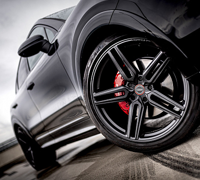 Фото дисков Vossen HF-1 на Porsche Cayenne III