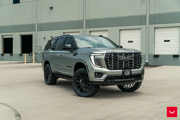 Фото дисков Vossen HF6-3 Черный сатин на GMC Yukon V