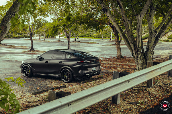 Фото дисков Vossen EVO-4 Черный глянец на BMW X6/X6 M (G06/F96)