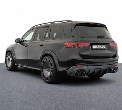 Фото дисков BRABUS Monoblock M (Platinum Edition) на Mercedes-Benz GLS (X167)