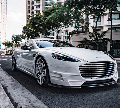 Фото дисков Brixton Forged VL4 на Aston Martin Rapide 2
