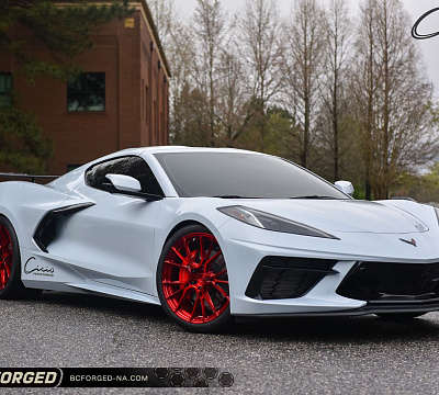 Фото дисков BC Forged EH184 на Chevrolet Corvette C8