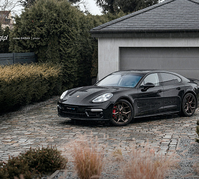 Фото дисков Vossen EVO-3 на Porsche Panamera II