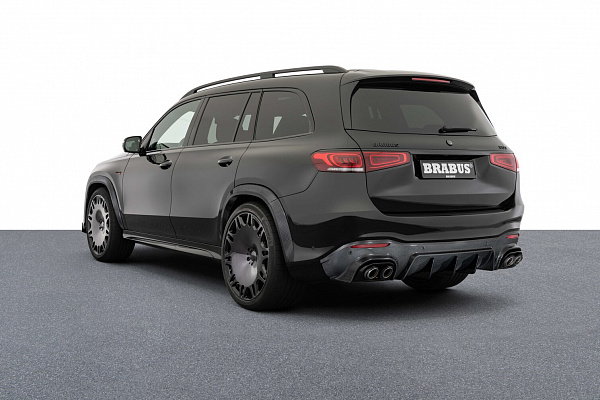 Фото дисков BRABUS Monoblock M (Platinum Edition) Черный глянец на Mercedes-Benz GLS (X167)