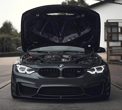 Фото дисков HRE P103 на BMW 4/M4 (F32/F82)