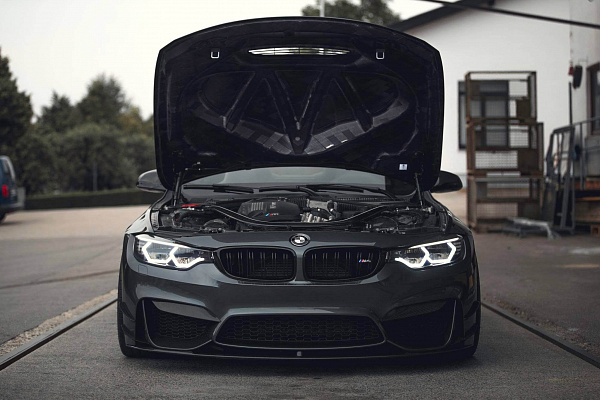 Фото дисков HRE P103 Глянцевый темный лак на BMW 4/M4 (F32/F82)