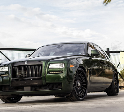Фото дисков Savini SL7 на Rolls-Royce Ghost I