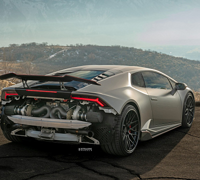 Фото дисков Strasse Wheels SV10M Deep Concave FS на Lamborghini Huracan
