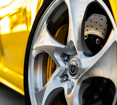 Фото дисков HRE 522M на Porsche Boxster IV