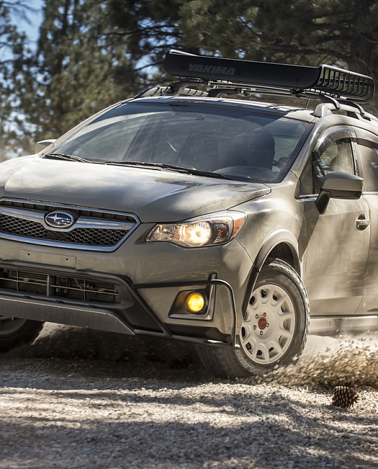 Фото дисков MR139 RF11 Белый глянец на Subaru XV GP