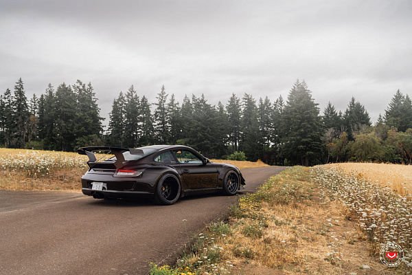 Фото дисков Vossen GEN-02 (3-piece) Черный сатин на Porsche 911 VI