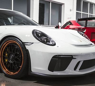 Фото дисков HRE 300 на Porsche 911 VII
