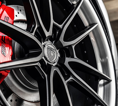 Фото дисков Anrky AN34 на Mercedes-Benz SLS AMG