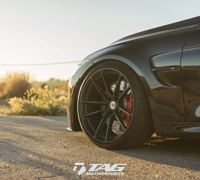 Фото дисков HRE P104 на BMW 3/M3 (F3x/F80)