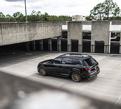 Фото дисков Vossen HF-7 на Audi Q7 (4M)