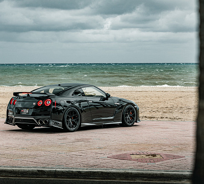 Фото дисков Vossen HF-5 на Nissan GT-R