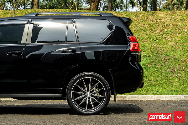 Фото дисков Vossen HF6-1 Алмазная проточка на Toyota Land Cruiser Prado 150