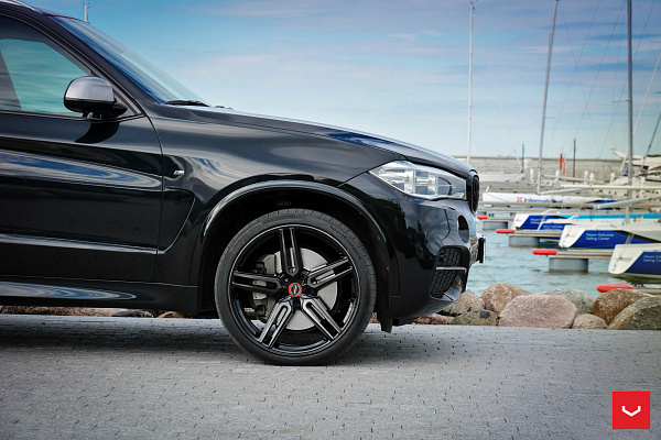 Фото дисков Vossen HF-1 Алмазная проточка на BMW X5/X5 M (F15/F85)