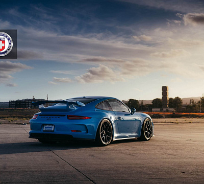 Фото дисков HRE R101 на Porsche 911 VII