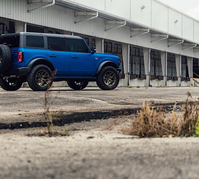 Фото дисков Vossen HF6-4 на Ford Bronco