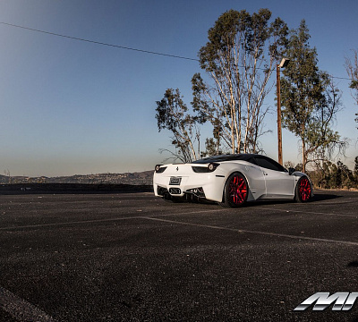 Фото дисков MRR FS01 на Ferrari 458