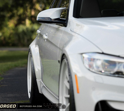 Фото дисков BC Forged TD01 на BMW 3/M3 (F3x/F80)