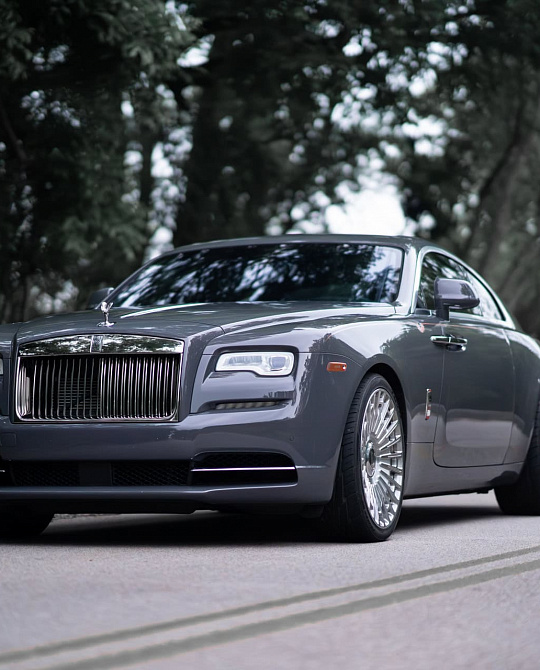 Фото дисков LX07 Алмазная проточка на Rolls-Royce Wraith