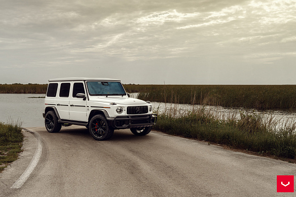 Фото дисков Vossen HFX-2 (5-Lug) Черный глянец на Mercedes-Benz G-Class III