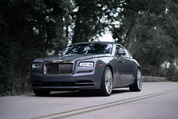 Фото дисков Brixton Forged LX07 Алмазная проточка на Rolls-Royce Wraith