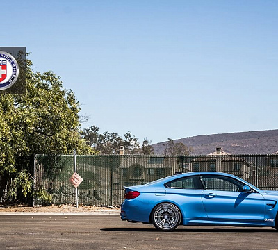 Фото дисков HRE S104 на BMW 4/M4 (F32/F82)