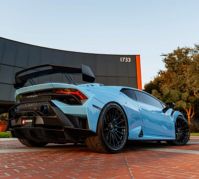 Фото дисков HRE P103 на Lamborghini Huracan
