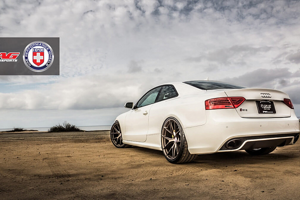 Фото дисков HRE P101 Сатиновая бронза на Audi A/S/RS 5 (8T)
