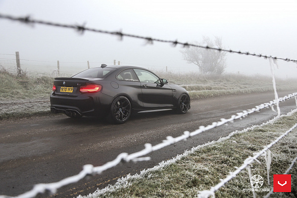 Фото дисков Vossen HF-5 Черный глянец на BMW 2/M2 (F22/F87)