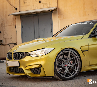 Фото дисков Vossen HF-5 на BMW 3/M3 (F3x/F80)