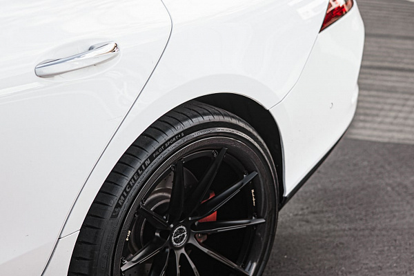 Фото дисков Brixton Forged R11-R Черный сатин на Mercedes-Benz AMG GT I