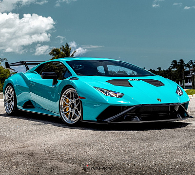 Фото дисков Anrky AN36 на Lamborghini Huracan