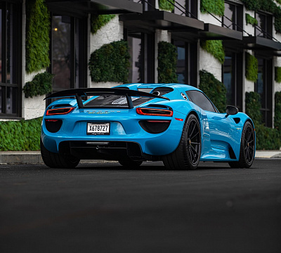 Фото дисков Anrky AN38 на Porsche 918 Spyder