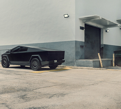 Фото дисков Vossen LC3-11 на Tesla Cybertruck